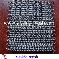 Stainless steel wire mesh conveyor belt for food industry