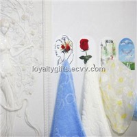 Waterproof Reusable Removable decorative silicone hook