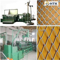 High Efficiency Automatic Chain Link Fence Mesh Machine
