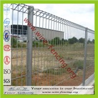 hot dipped galvanized or powder coating top roll fence