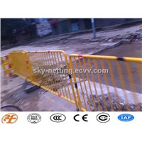 Hot Sale Temporary Powder Coated Pipe Parking Barrier Sequence Barrier