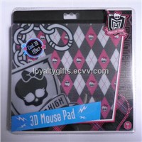 hotest 3D Lenticular Mouse Pad with blister package