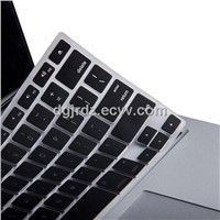 laptop keyboard dust cover for Macbook with black hollow charactor