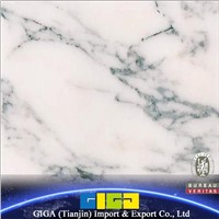 natural Chinese  polished white marble tile