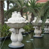 stone garden water fountain