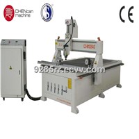 furniture making cnc router with rotary