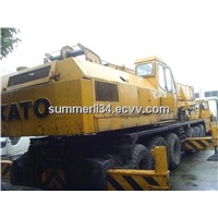 used kato  truck crane 80ton crane