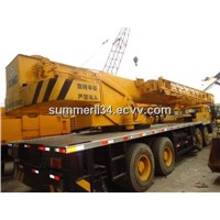used XCMG QY-70K truck crane 70ton