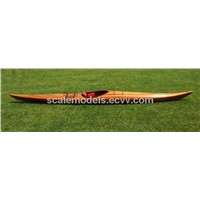 Hudson Kayak 18ft Wooden racing kayak