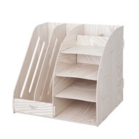 DIY Wooden Multifunctional File Box B2234