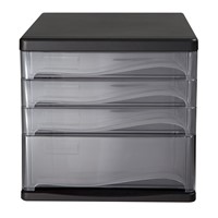 Transparent drawer-four layers B2246