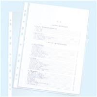 Sheet Protectors-Grid texture EH302A A4