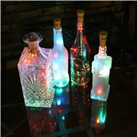 2m 20-LED Copper Wire String Light with Bottle Stopper for Glass Craft Bottle Fairy Valentines Wedding Decoration Lamp Party