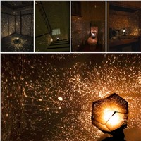 Celestial Star Astro Sky Projection Cosmos Lights Projector Night Lamp Starry Romantic Decoration Lighting Gadget Hot Sale 2017