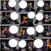 Dragon Ball Son Goku Vegeta Gohan Luminaria LED Night Lights Table Lamp Dragon Ball Room Decorative lighting Holiday Xmas Gifts