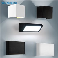 Modern Led Wall Lamps Acrylic Bed Room rectangular Wall light Living Sitting Room Foyer Bathroom LED Wall Mounted Sconce AC220V