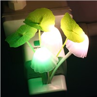 Novelty Night Light EU &amp;amp;amp; US Plug Induction Dream Mushroom Fungus Luminaria Lamp 220V 3 LED Mushroom Lamp led night lights