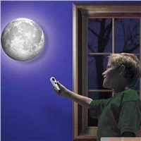 Amazing Remote Control LED Healing Moon Wall Ceiling Night Lamp Kids Gifts Romantic Wall Hanging Lamp