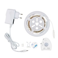 Dimmable LED Strip Sensor Night Light Motion Activated Bed Light 1.2Meter with Automatic Shut Off Timer Cabinet Light DC12V