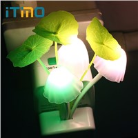 LED Mushroom Night Lights US EU Plug Romantic Colorful Bulb Bedside LED Atomsphere Lamp Home Illumination Decoration Decor Gift