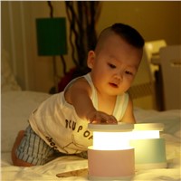 USB Rechargeable Bedside Table Lamps Outdoor luminarias Children Sleep Night Colorful Telescopic Lamp LED Night light