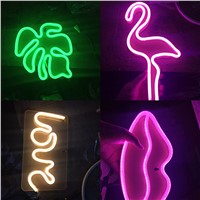 2017 new led neon lights wall decorative lights modeling lights opening neon lights apply to the family for the bar for children