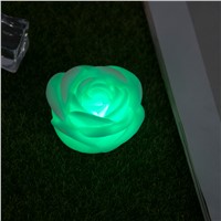 Fashion LED night lamp Romantic Rose Flower night light Color changed Lamp LED night lights Interior Design