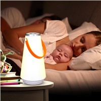 Creative Lovely Portable Wireless LED Home Night Light Table Lamp USB Rechargeable Touch Switch Outdoor Camping Emergency Light