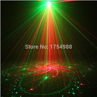 party light 5 Lens 80 Patterns RG Laser BLUE LED Stage Lighting DJ Show Light Green Red Home Professional Light