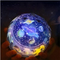 Night Light Planet Magic Projector Earth Universe led Lamp Colorful Rotary Flashing Starry Sky Projector Kid Baby Christmas Gift