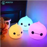 Creative LED Night Light Lamps Touch Sensor Light DC5V Rechargeable AAA Batteries Energy Lamp Kids Children Bedroom Cute Light