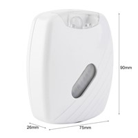 Coquimbo Toilet Seat Night Light Smart Motion Sensor Toilet Lid Induction Lamp Used 2*AA Batteries Backlight For Toilet Seat