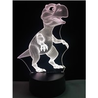 New Unique Dragon Led Dinosaur Atmosphere Visual Colorful Night Light Color Gradient Sleeping Holiday Lighting Friend Boys Gifts