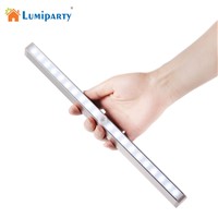 Lumiparty 20 LED Wireless PIR Motion Sensor Battery Power Cabinet Drawer Light Closet Cabinet Lamp Night Light LED Light