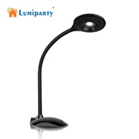 LumiParty 3- Level LED Desk Lamp Touch Sensitive Control Panel and Eye-caring Dimmable Table Light Kids Reading Writing Studying
