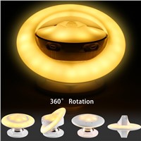 Magnetic LED Night Light Infrared IR Warm White Bright Motion Sensor Wall Lights Bed Lamp Auto On Off Battery Operated AAA gift
