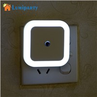 LumiParty Mini LED Night Light Square Smart Control Sensor for Kids Baby Room Bedside corridor indoor
