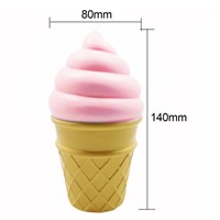 Led Lovely Ice Cream Night Light Lamp 3D Simulation Portable Desk Table Lamparas Holiday Gift Warmth Novelty Nightlight For kids