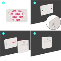 Espow Mini Portable Motion Sensor outlet LED Night Lights With Magnetic Base, Stick-Anywhere Light 2 pack