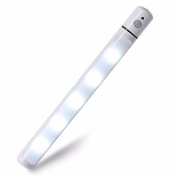 Magnetic Corridor Night Light Smart IR Motion Sensor 5 LED Night Lamp Swivel LED Tube Lamp for Hallway Wardrobe Cabinet hot