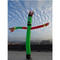 4m Air Dancer Advertising Inflatable Wave One leg Multicolor Arms
