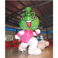 1pc 6m Rabbit Shape Giant Balloon Colorful Inflatable Cartoon for Decoration