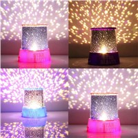 New Romatic Baby  Lamp Cosmos Moon Star Master Projector LED Starry Night Sky Light Hot Sale