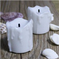 12pcs Flicker Battery Candle night light Electric Candles Flameless Tea Lights For Christmas Halloween Wedding lamp Decoration