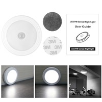 Magnetic Infrared IR Bright Motion Sensor Activated LED Wall Lights Night Light Auto On/Off Battery Operated for Hallway Pathway