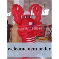 2m Lobster Inflatable Balloon for Advertising OEM Inflatable Animal Shape