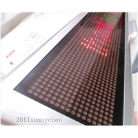 LED Message Sign Scroll Moving Display 21&quot; Desk board Programmable 3 color