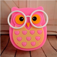 US Plug Cut Cartoon Owl Light Led Animal Nightlight Auto Control Sensor Lamp Baby Soft Lights Bedroom Lighting Wall Light P5