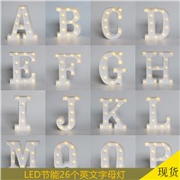 3D Marquee Luminaria LED Night light Desk Table LOVE Letter Bar Sign Home Decoration Lamp Wedding Birthday Lovely Light