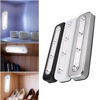 Home White LED Cabinet Closet Push Tap Touch Stick On Night Light Battery Power Veilleuse  Lumiparty Luminaria